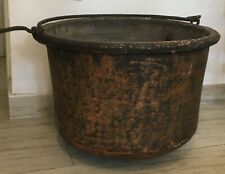 Paiolo in rame antico primi