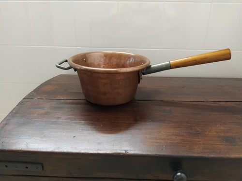 Paiolo rame spesso con - paiolo,