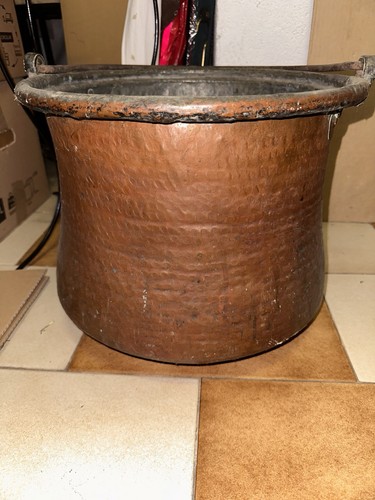 Grande pentolone paiolo - grande, antico
