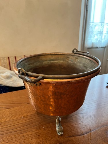 Antico paiolo rame pentola - in, pentola-