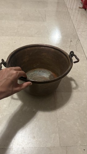 Antico paiolo rame - paiolo,