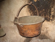 PAIOLO D'EPOCA IN RAME