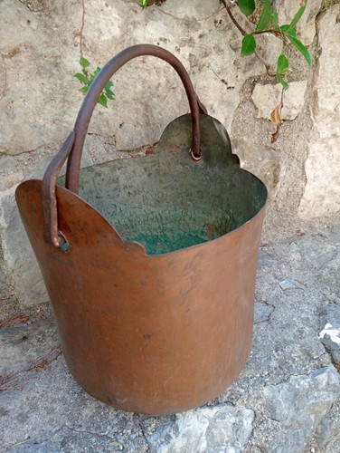 Paiolo rame antico - paiolo,