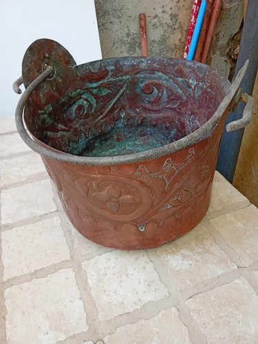 Paiolo caldaia rame antico - paiolo,
