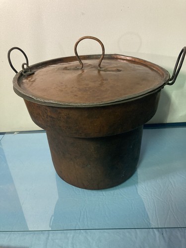 Antico paiolo rame epoca - paiolo,