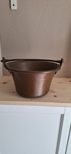 Pentola paiolo rame con - pentola/paiolo,