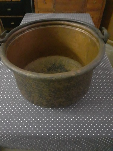 Vintage vecchio paiolo - vintage, rame