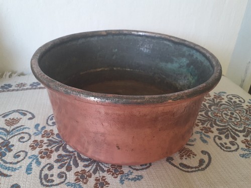 Vecchio porta vaso - , rame