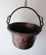 vecchio paiolo in rame