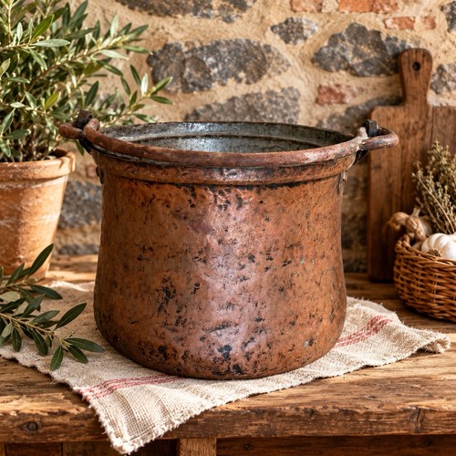 Antico paiolo pentolone - antico,