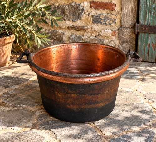 Antico paiolo rame - antico,