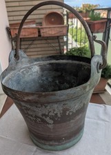 Antico paiolo in rame fine