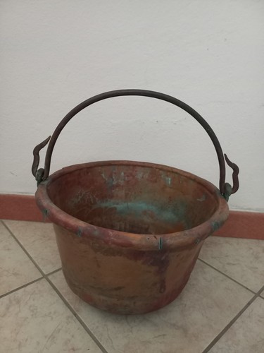 Paiolo antico rame - antico,